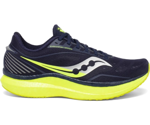 Tenis Saucony Endorphin Speed Hombre Zapatos Neutrales Azul Marino / Citron México MX-906-RO